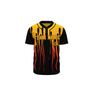 Nueva Camiseta de Béisbol con Logotipo del Equipo Deportivo Bordado, Camiseta de Softbol - Product Image 3