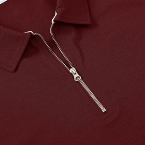 Boutique Quality Summer Loose Fit Casual Sporty Polo Collar Quarter Zip Short <b>Set</b> Men's Breathable Drawstring Shorts <b>Set</b> Men's - Product Image 5