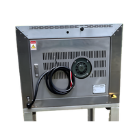 Nuevo Horno de Convección Eléctrico Automático Comercial de Acero Inoxidable con Control de Perillas Duradero y Puerta Lateral Abatible para Panadería Industrial