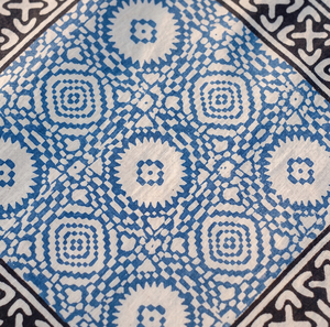 Pañuelo al por mayor con estampado artesanal, 100% algodón, para la cabeza, lazo para el pelo, pañuelo para el cuello, estampado floral, estilo bohemio, pañuelo para la cabeza, pañuelo para el cuello - Product Image 5