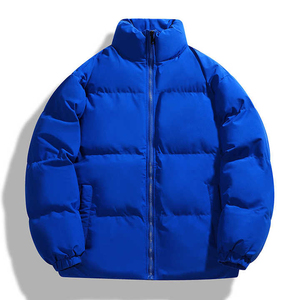 Plus Size Heavy Designer Waterproof Breathable <b>Zipper</b> Oversized Quilted Winter Custom Men Puffer <b>Jacket</b> - Product Image 6