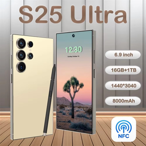 โครงสร้างแข็งแกร่ง ปลดล็อกการใช้งานสำหรับสมาร์ทโฟน S25 Ultra 5G พร้อม RAM 16GB ROM 1TB NFC โทรศัพท์มือถือ Android 15 รองรับ 4G 5G - Product Image 2