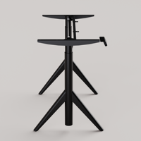 PRORIALS Bureau debout électrique moderne personnalisé à moteur unique, table de travail de bureau réglable en hauteur, design unique, métal ergonomique