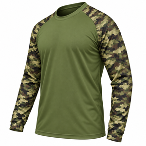 Camisa de Pesca para Hombre con Logotipo Personalizado, Protección UV, Ropa de Trabajo para Exteriores, Mangas Estampadas, Camisa Deportiva Personalizada para Hombre - Product Image 5