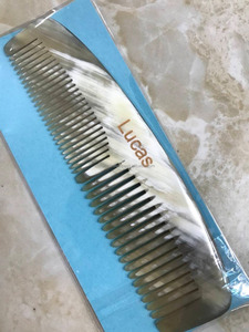 Peine de Cuerno de Búfalo Natural de Alta Calidad, Hecho a Mano, Ecológico, para el Cuidado del Cuero Cabelludo, Masaje, Salón de Belleza y Uso Doméstico - Product Image 6