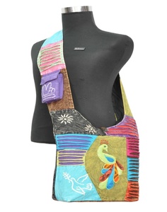 Coupe de rasoir tendance stonewash coton sac à bandoulière RSCB 265 - Product Image 1