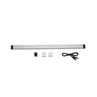 Tube de boîtier en aluminium à haute luminosité, luminaires d'atelier linéaire, plafonnier LED Commercial