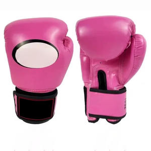 Guantes de Boxeo de Piel de Vacuno Genuina de Calidad, Color Marrón Personalizado, con Cierre de Velcro, Guantes de Boxeo para Niños, Material de PU Ligero - Product Image 3