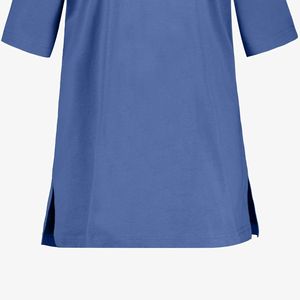 เสื้อยืดคอวีไซส์ใหญ่สำหรับผู้หญิง ขายส่ง แบบสั่งทำได้ ทรงหลวม สีพื้น เรียบง่าย สไตล์ลำลอง สำหรับฤดูร้อน รับผลิตแบบ OEM ODM จากโรงงาน - Product Image 5