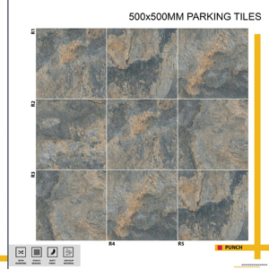 Baldosas Reforzadas para Estacionamiento 500X500MM Diseñadas para Desarrollos Modernos que Requieren un Suelo Exterior Duradero y Seguro - Product Image 1