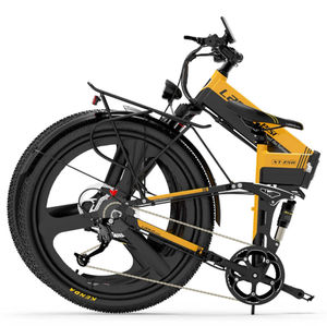 Vélo électrique pliable XT750 Sports le plus vendu Blanc/Jaune Produit en prévente UE Nouveauté décembre 2023 - Product Image 4