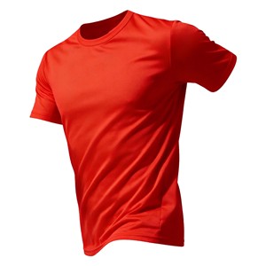 Camiseta Unisex de Manga Corta con Cuello Redondo, de Secado Rápido, Transpirable, Informal, para Verano, con Logotipo Bordado Personalizado OEM de Fábrica BD China - Product Image 1