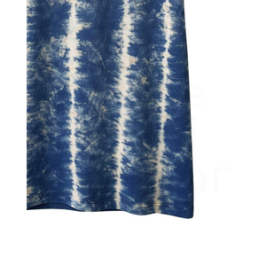 Camiseta de Manga Corta con Cuello Redondo y Estampado Tie-Dye para Hombre, Informal, Tejida, con Patrón de Arcoíris, Corte Regular, Transpirable, 100% Algodón - Product Image 5