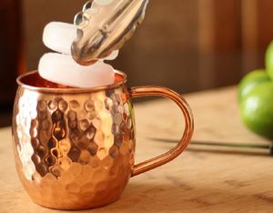 Copper mule mug <b>set</b> woodland inspired drink cups reusable handmade <b>beverage</b> mugs premium <b>serving</b> collection - Product Image 5