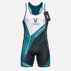 <b>Wrestling</b> Sportswear Premium Quality Stretch Fabric Flexible Design Perfect For Competition And Training sessions - Product Image 1