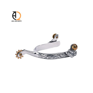 Espuelas de acero para equitación, accesorios ecuestres - Product Image 3