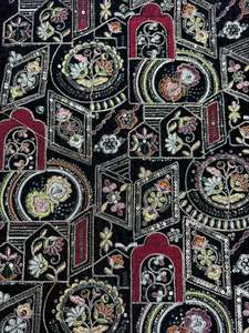 Tela de Terciopelo con Lentejuelas Bordadas, Ecológica y Lujosa, para Vestidos de Noche Elegantes, Vestidos de Novia, Eventos Especiales y Textiles para el Hogar - Product Image 4