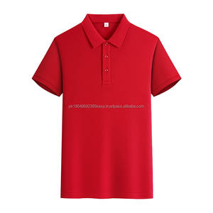 Polo de Golf 100% Poliéster de Secado Rápido para Hombre, Personalizable por Sublimación, Diseño Sólido, Material de Algodón - Product Image 1