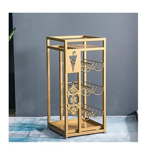 Proveedor Mayorista de Soporte para Paraguas de Acero Inoxidable con Ruedas, Tamaño Personalizado, Color Plateado - Product Image 1