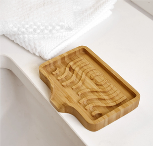 Best Quality Wood Soap Holder Customizable Size Sale Customized logo <b>Bathroom</b> Accessories Wooden Soap case - Product Image 6