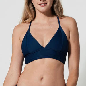 Conjunto de Bikini Tanga con Cordón Ajustable y Logotipo Personalizado, Traje de Baño de 2 Piezas, Ropa de Baño para Mujer - Product Image 1