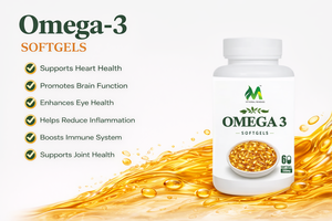 OMEGA 3 SOFTGEL Plant Extract Softgel Capsules with Premium Botanical Ingredient <b>Blend</b> in Secure <b>Bottle</b> Packaging for Herbal - Product Image 5