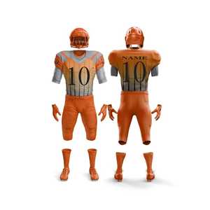 Uniforme de Fútbol Americano al por Mayor Directo de Fábrica en Pakistán, Tela de Poliéster de Alta Calidad con Ropa Deportiva Elegante Personalizada - Product Image 4