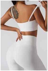 เสื้อชั้นในกีฬาไร้ตะเข็บคอกลมสำหรับผู้หญิง คุณภาพสูง ผลิตตามสั่ง ขายส่ง สำหรับออกกำลังกายและฟิตเนส - Product Image 4