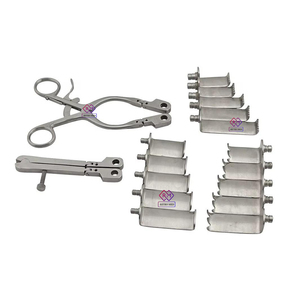 Juego de Retractores Cloward RETRO MED, con Cuchillas Laterales a Filar y Retener, Instrumento Quirúrgico Cervical de Acero Inoxidable para Cirugía General - Product Image 1