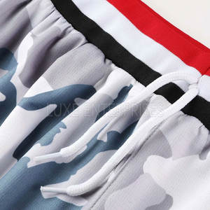 Pantalones Cortos de Baloncesto Deportivos, con Logotipo Personalizado Impreso, 100% Poliéster, Cintura Alta, Secado Rápido, Transpirables, al Mejor Precio - Product Image 4