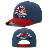 Gorra de Béisbol Premium con Cierre a Presión, Bordado Personalizado en la Parte Delantera y Trasera, Logotipo de Equipo Deportivo, para Pedidos al por Mayor, Proveedor Listo para Entregar