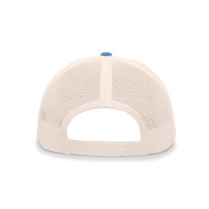 Gorra Trucker Unisex de Malla Verde Azulado con 6 Paneles, Ajustable con Cierre a Presión, Color Sólido, Casual para Adultos, Primavera Verano - Product Image 6