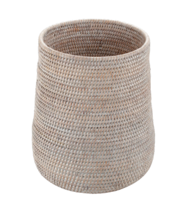 Handwoven Natural Rattan Planter <b>Basket</b> Tall Wicker <b>Plant</b> Pot for Indoor Living Room, Balcony, Outdoor Garden Decor from Vietnam - Product Image 2