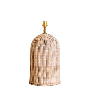 New Arrival Eco Friendly Handwoven Rattan <b>Table</b> <b>Lamp</b> Soft Curved <b>Shade</b> Handmade Lighting <b>For</b> Wholesale Bulk Home Decor Market - Product Image 2