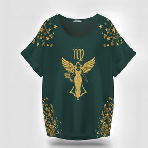 Vinyle thermocollant de qualité supérieure pour T-shirt, motif attrape-rêves doré détaillé, coupe décontractée, vêtements unisexes décontractés - Product Image 6