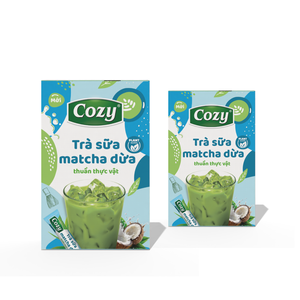 Muestras Gratis de Bebida en Polvo, Cajas de Papel Dúplex con Logotipo y Diseño Personalizados, Bolsitas de Té, Empaque de Té en Polvo con Sabor a Coco - Product Image 1