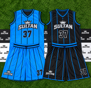 Ensemble de maillot et short de basket-ball personnalisés, fabricant d'uniformes d'équipe - Product Image 5
