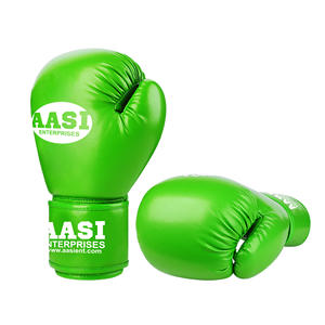 Guantes de boxeo de cuero profesional, MMA, saco de boxeo de combate, guantes de entrenamiento Muay Thai - Product Image 2