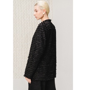 Ready To Ship Women Office <b>Blazer</b> Suit SOLVIRE TEXTURE <b>BLAZER</b> ODM Premium Linen Handcrafted Frayed Women's <b>Blazer</b> <b>Set</b> - Product Image 2