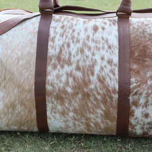 Bolsa de lona de cuero vacuno de material sólido en venta, la mejor bolsa de lona de cuero vacuno para viajes. - Product Image 6