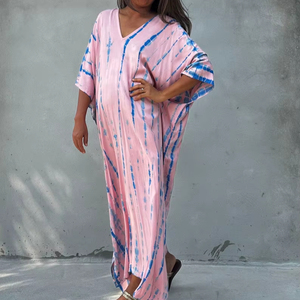 Kaftan de plage CM 54 pour femmes, idéal pour les vacances, les croisières et les soirées à la piscine - Product Image 1