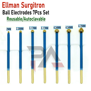 Electrodos de Bola de Acero Inoxidable Reutilizables Compatibles con Ellman, Autoclavables, con Certificación CE, para Uso Veterinario, Puntas Quirúrgicas para Perros, Todos los Tamaños - Product Image 3