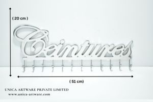 Luxury Quality Centuries Aluminum <b>Wall</b> <b>Hook</b> Rack Decorative Metal <b>Wall</b> Mounted <b>for</b> Coat <b>Key</b> Towel & Accessories Organizer - Product Image 3