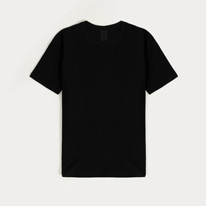 Camiseta Negra Personalizada de Alta Calidad para Hombre, Nueva Moda Disponible en el Mercado, Camisetas con Logotipo de Diseño Personalizado - Product Image 1