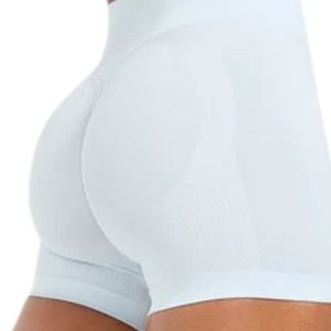 Shorts Deportivos de Cintura Alta para Mujer, Ajustados, Elásticos, para Gimnasio, Yoga, Fitness, Transpirables, de Secado Rápido, Ecológicos, Personalizados OEM - Product Image 4