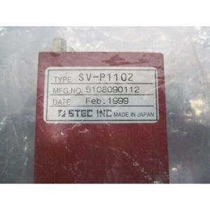 Horiba STEC SV-P1102 Débitmètre massique pneumatique - Équipement et pièces semi-conductrices de renommée mondiale - Product Image 4