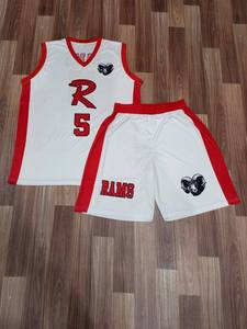 Maillots de basket-ball réversibles en mesh personnalisés pour hommes et femmes, vente en gros professionnelle / Vêtements de basket-ball bon marché pour adultes, vêtements de sport grande taille - Product Image 5