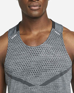 Men's <b>Red</b> Solid Crew Neck Quick Dry Breathable Polyester/Cotton Casual Plus Size Summer <b>Tank</b> <b>Top</b> - Product Image 5