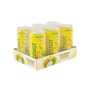 Bebida de Agua de Coco con Sabor a Durián en Lata de 330 ml, Nueva, de Alta Calidad, OEM/ODM, Marca Privada, Vietnam - Product Image 6