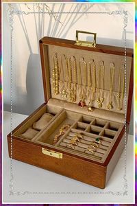 Boîte à bijoux, fournisseur de boîtes en bois, boîtes à bijoux en gros, boîte à bijoux personnalisée, boîte de rangement en bois pour cosmétiques - Product Image 5